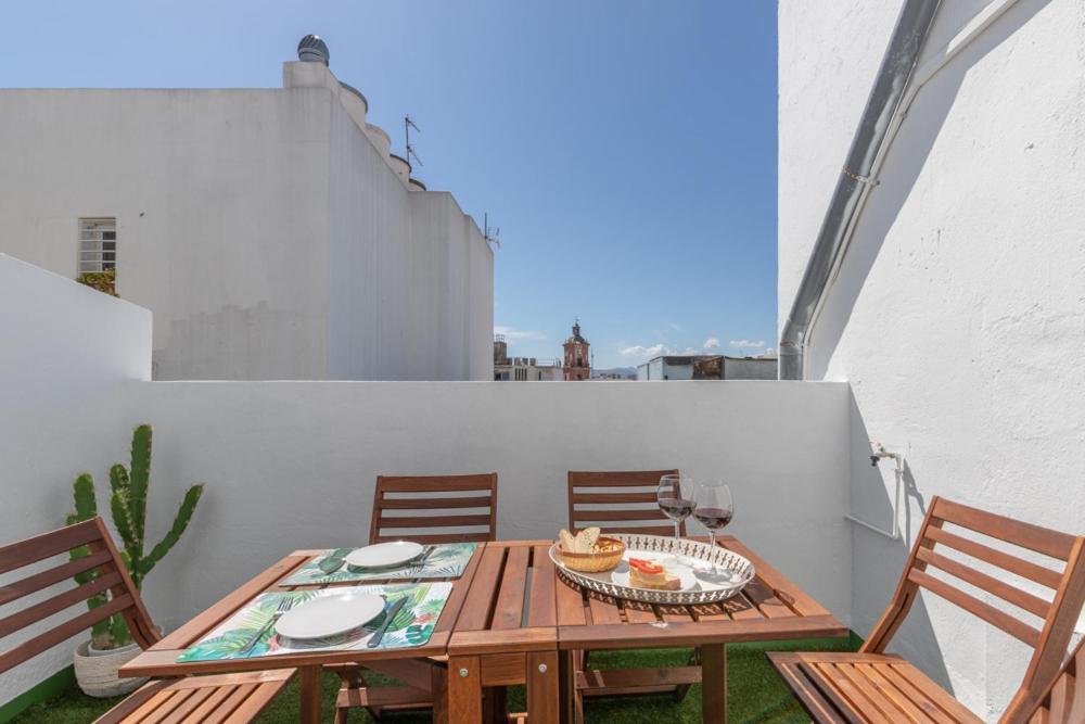 Duplex Tejon & Private Terrace By Ele Apartments Málaga Exteriör bild