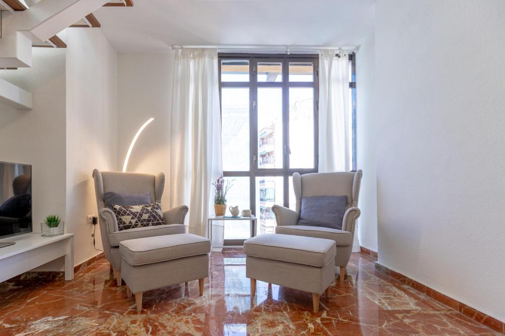 Duplex Tejon & Private Terrace By Ele Apartments Málaga Exteriör bild